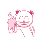Pink bear！（個別スタンプ：27）