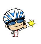 Happy Weekend Bike 2 ( world )（個別スタンプ：3）