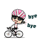 Happy Weekend Bike 2 ( world )（個別スタンプ：10）