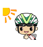 Happy Weekend Bike 2 ( world )（個別スタンプ：11）