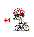 Happy Weekend Bike 2 ( world )（個別スタンプ：23）