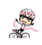 Happy Weekend Bike 2 ( world )（個別スタンプ：27）