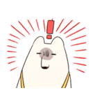 しろくま夫との生活（個別スタンプ：18）