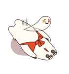 しろくま夫との生活（個別スタンプ：19）