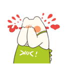 しろくま夫との生活（個別スタンプ：24）