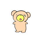 くまのくまのん（個別スタンプ：3）