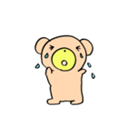 くまのくまのん（個別スタンプ：4）