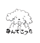 しろいぬコロンとくろいぬプー（個別スタンプ：8）