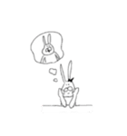 ちゃんウサ5 ～for Lover～（個別スタンプ：6）