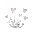 ちゃんウサ5 ～for Lover～（個別スタンプ：14）