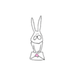 ちゃんウサ5 ～for Lover～（個別スタンプ：17）