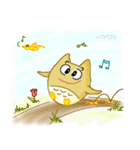 KooGu, Ordinary life of special owl（個別スタンプ：29）