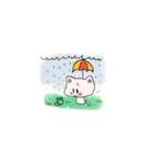 顔が大きい子猫（個別スタンプ：38）