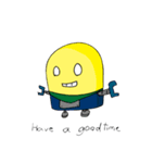 Clumsy Robota Rock Version（個別スタンプ：2）