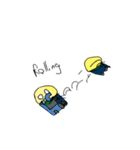 Clumsy Robota Rock Version（個別スタンプ：9）