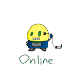 Clumsy Robota Rock Version（個別スタンプ：11）