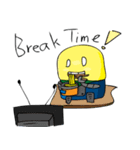 Clumsy Robota Rock Version（個別スタンプ：15）