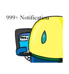 Clumsy Robota Rock Version（個別スタンプ：18）