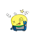 Clumsy Robota Rock Version（個別スタンプ：19）