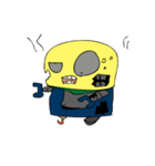 Clumsy Robota Rock Version（個別スタンプ：29）
