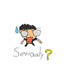 Clumsy Robota Rock Version（個別スタンプ：36）