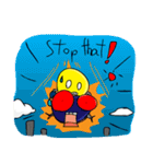 Clumsy Robota Rock Version（個別スタンプ：39）