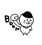 ニット帽の猫（個別スタンプ：2）