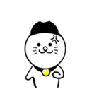 ニット帽の猫（個別スタンプ：34）