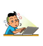 Nongwin Dektai  (English Version)（個別スタンプ：14）