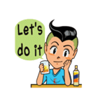 Nongwin Dektai  (English Version)（個別スタンプ：34）