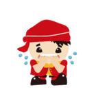 Redhat Kids-1（個別スタンプ：26）