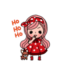 Strawberry country girl with her friends（個別スタンプ：21）