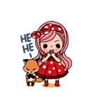 Strawberry country girl with her friends（個別スタンプ：25）
