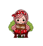 Strawberry country girl with her friends（個別スタンプ：26）