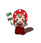 Strawberry country girl with her friends（個別スタンプ：35）