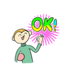 ぺんキリスタンプ（個別スタンプ：18）