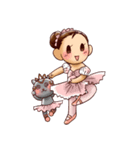 バレリーナ・ライフ2（個別スタンプ：3）