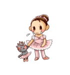 バレリーナ・ライフ2（個別スタンプ：6）