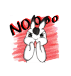 Crazy Rabbit M.M（個別スタンプ：6）