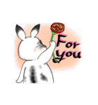 Crazy Rabbit M.M（個別スタンプ：7）