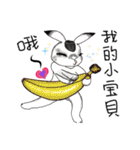 Crazy Rabbit M.M（個別スタンプ：9）