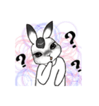 Crazy Rabbit M.M（個別スタンプ：14）