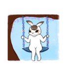 Crazy Rabbit M.M（個別スタンプ：35）