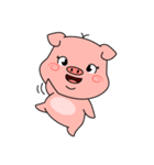 Mooliku The Cute Piggy.（個別スタンプ：1）