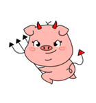 Mooliku The Cute Piggy.（個別スタンプ：3）