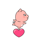 Mooliku The Cute Piggy.（個別スタンプ：7）