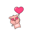 Mooliku The Cute Piggy.（個別スタンプ：8）