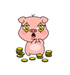 Mooliku The Cute Piggy.（個別スタンプ：14）