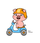 Mooliku The Cute Piggy.（個別スタンプ：15）