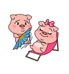 Mooliku The Cute Piggy.（個別スタンプ：34）